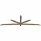 Ekena Millwork Alberta Rough Sawn Timber Gable Bracket, Douglas Fir, 108"W x 36"H x 2"D x 4"F, 8/12 Pitch GBW108X36X0204ALB00RDF - alternate 4